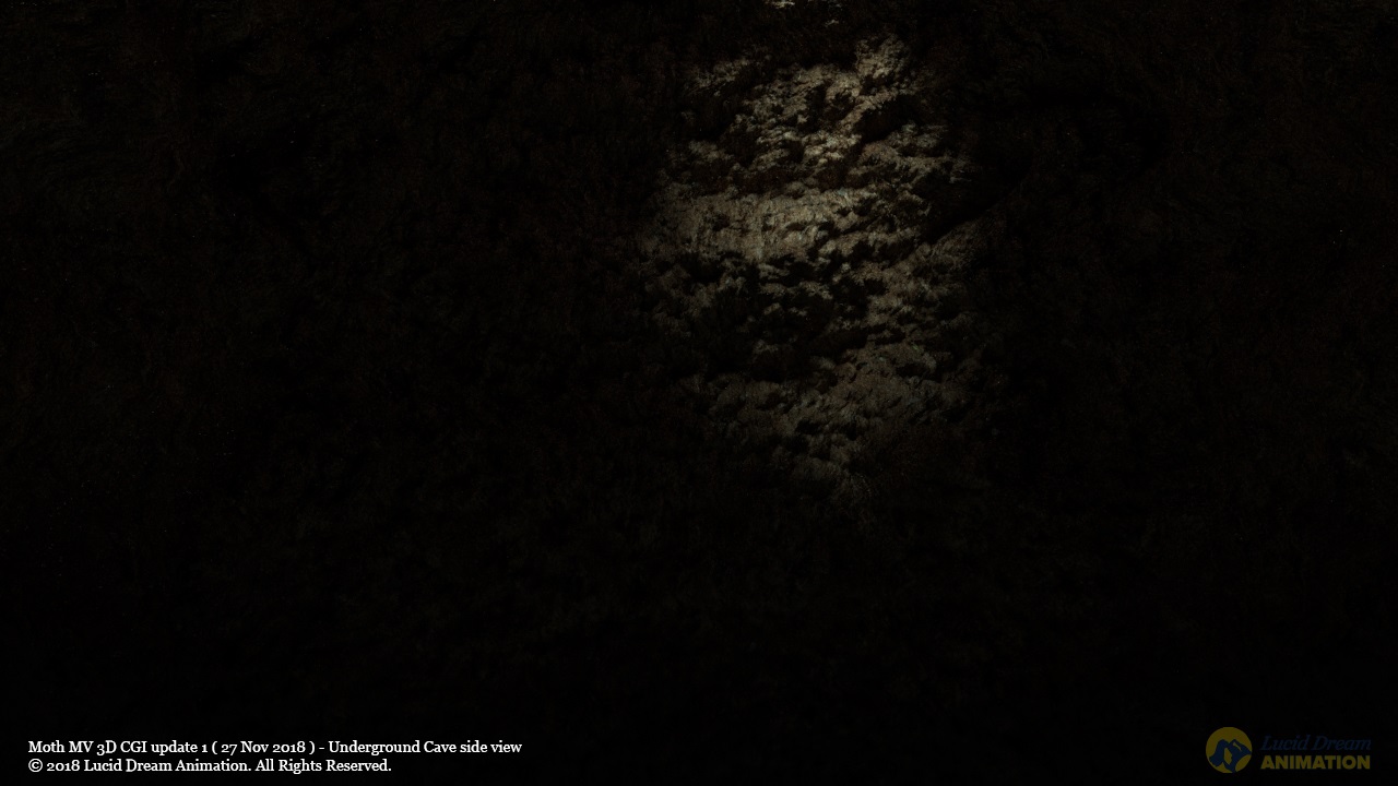 3D render of underground cave side view update 1
