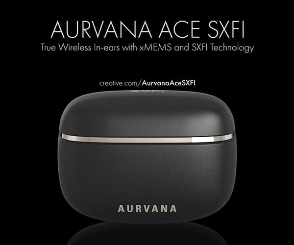 CREATIVE AURVANA ACE SXFI BRAND VIDEO