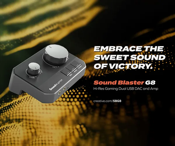 SOUND BLASTER G8 BRAND VIDEO